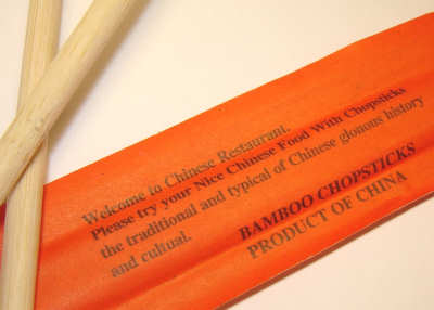 chopsticks!